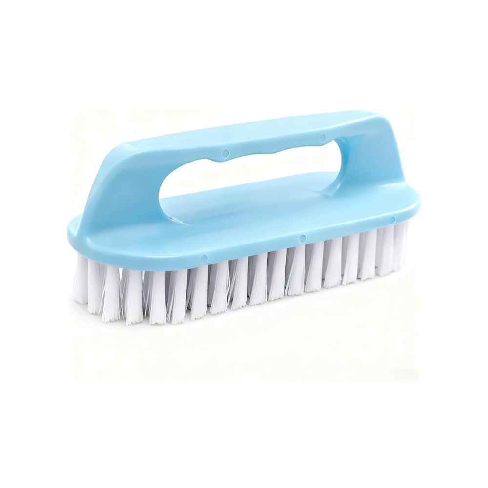 Ergonomic Back Scrubber for Shower-Kitchen Home Pet Cloth Brush - Blue-1 Pack